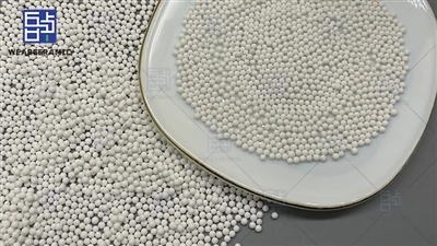 Aluminové brusné koule při zpracování-nekovových minerálů